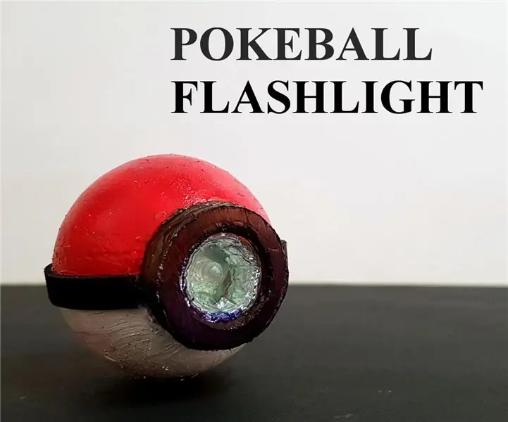 Hur man gör Pokeball ficklampa: 6 steg (med bilder)