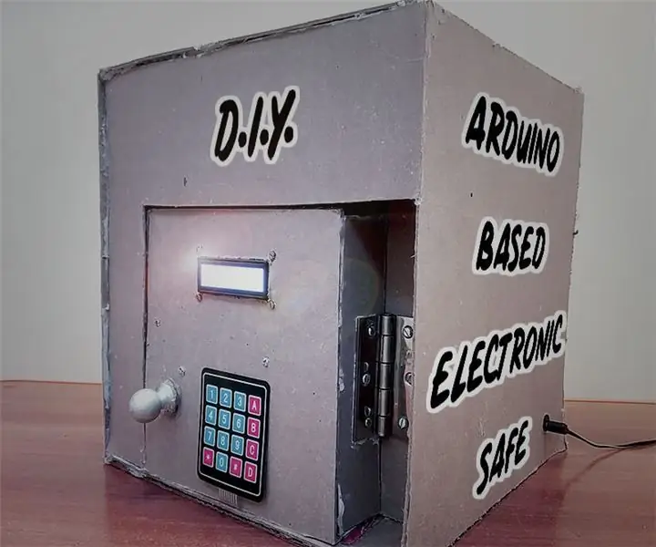 SAFE BOX digitale basata su Arduino: 10 passaggi