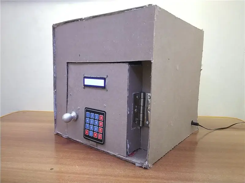 Digitalηφιακό SAFE BOX με βάση το Arduino