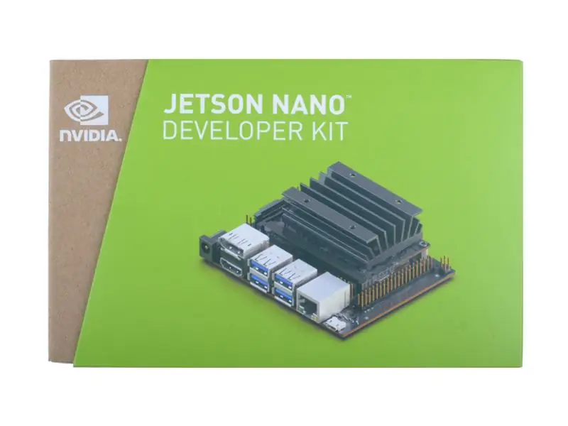 Unboxing ya Jetson Nano & Anza haraka kwa Maonyesho ya Maono mawili