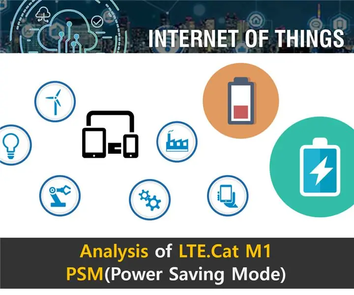 Analyse af LTE Cat.M1 PSM (strømbesparende tilstand): 4 trin