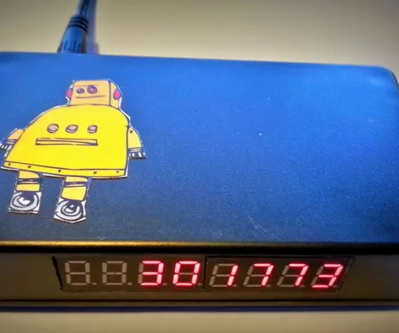 Instructables Hit Counter (ESP8266-01): 8 stappe (met foto's)