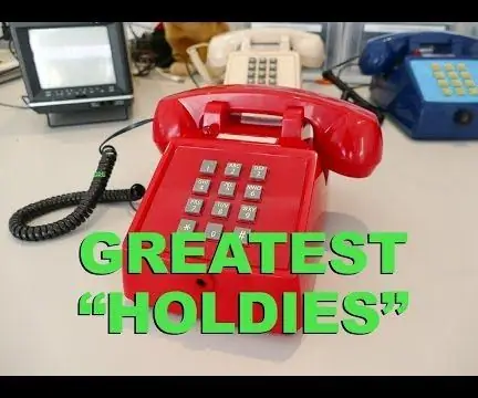 Greatest Holdies: ik heb een oude telefoon gehackt om de Greatest Hold-muziek af te spelen. 13 stappen (met afbeeldingen) Antwoorden op al uw "Hoe?"