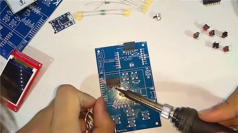 Soudure du PCB