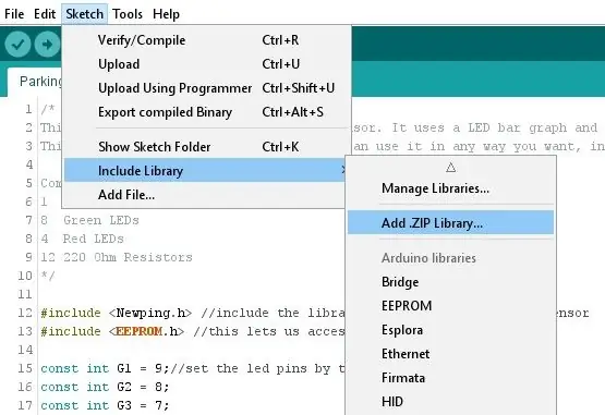 Programmieren Sie den Arduino!