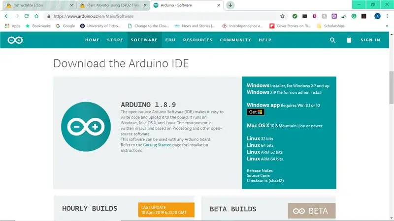 IDE de Arduino