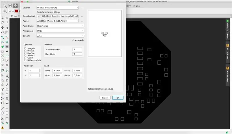 Stencil exporteren als PDF