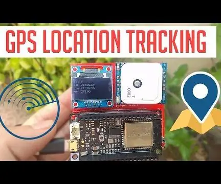 ESP32 GPS Tracker Pamoja na OLED Onyesha: Hatua 7