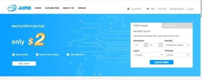 Design af bordlayout (PCB)