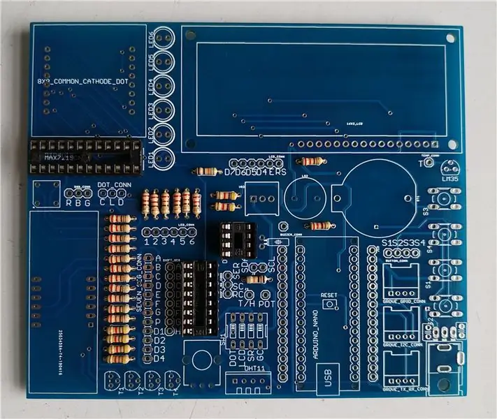 Soldadura (resistència, capçal de pin i base IC)