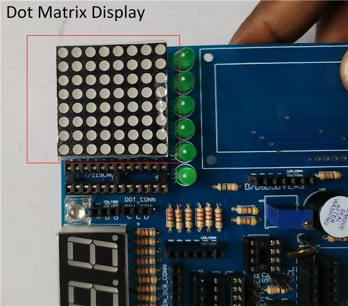 การบัดกรี (เซเว่นเซกเมนต์, LCD และ Dot Matric)