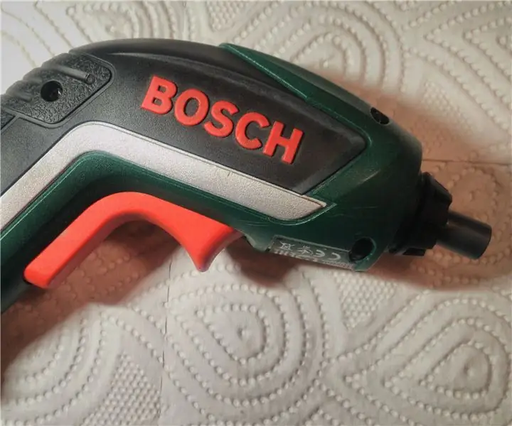 როგორ აღვადგინოთ/აღვადგინოთ Li-ion Screwdriver IXO Bosch პლანეტარული გადაცემათა კოლოფი: 5 ნაბიჯი (სურათებით)