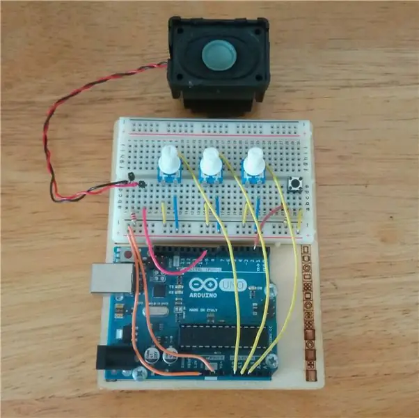 Arduino səs -küy maşını