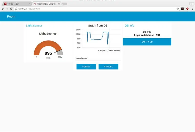 UCL-IIOT - Înregistrări de date pe Raspberry Pi