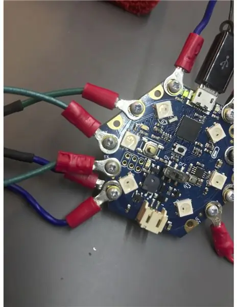 Conectando ao HEXWear, incluindo o uso de uma fonte externa