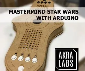 Arduino MEGA ilə Mastermind Star Wars: 5 addım (şəkillərlə)