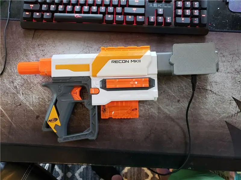 Nerf хронограф ба галын баррель