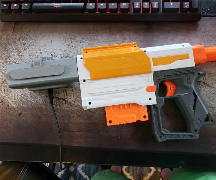 Nerf Chronograph and Rate of Fire բարել. 7 քայլ