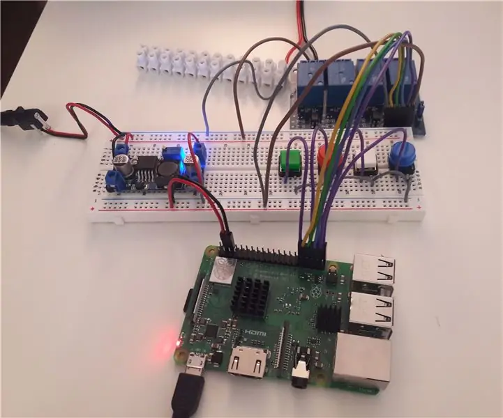 4CH Relay-board በ ቁጥጥር አዝራሮች ቁጥጥር የሚደረግበት-4 ደረጃዎች