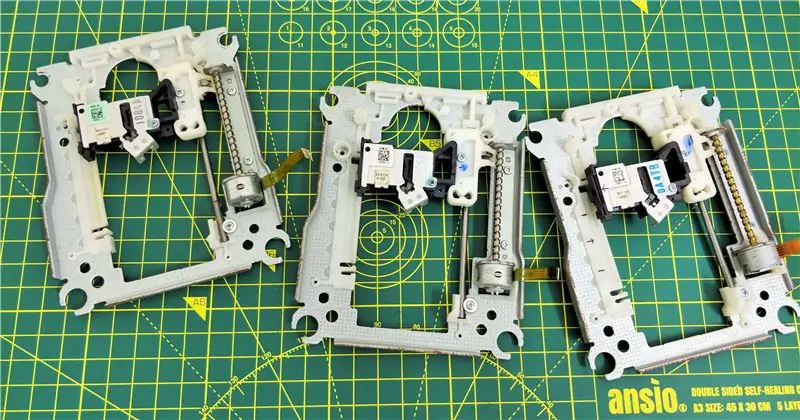 Taking Apart the DVD Drive Stepper Mechnaism