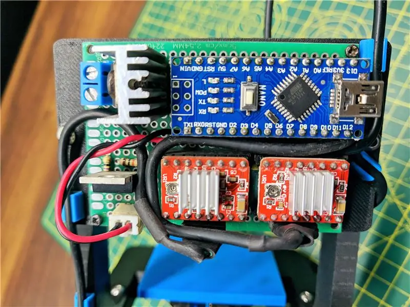 Montering av elektroniken till ram