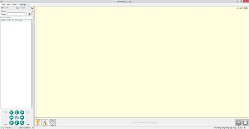 Programinė įranga, skirta siųsti G-CODE