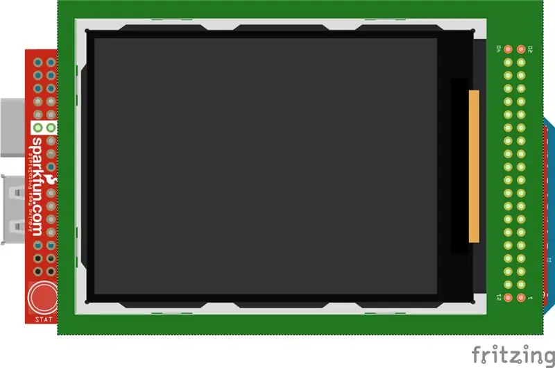 تجميع شاشة TFT LCD