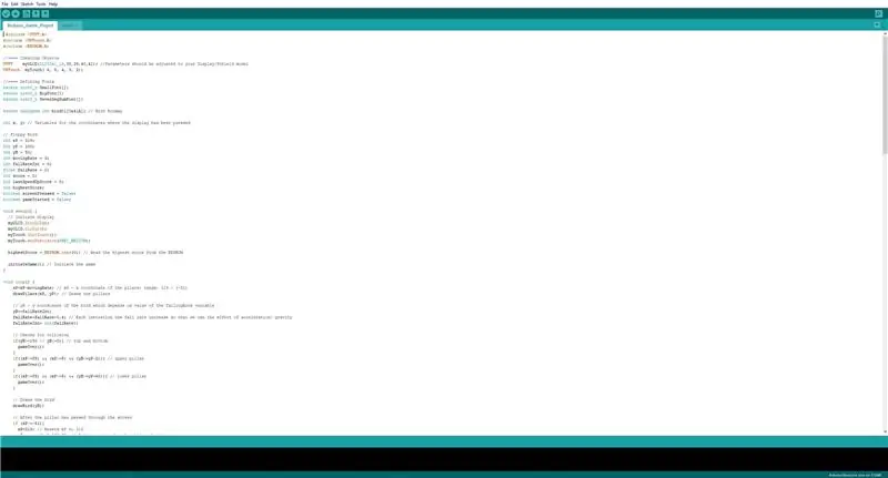 Programmierung des TFT-LCD