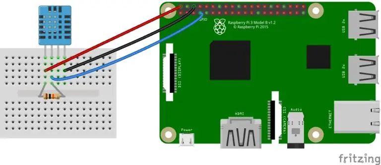 DHT 11 Pinout