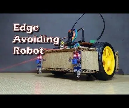 Jinsi ya kutengeneza Arduino Based Edge Kuepuka Robot: 4 Hatua