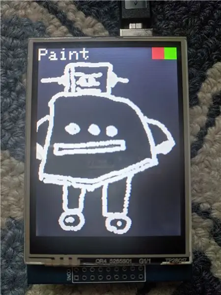 Arduino TFT program za crtanje