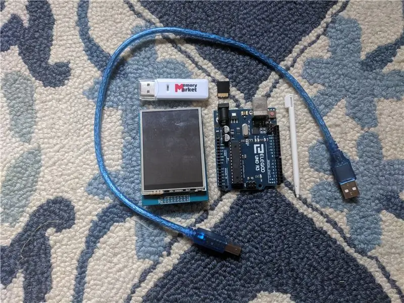 Arduino TFT ხატვის პროგრამა