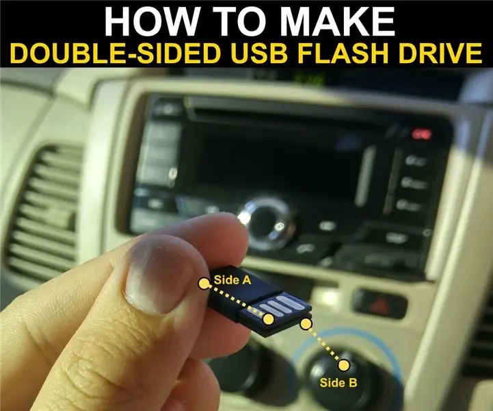 İki tərəfli USB Flash Sürücü: 3 addım