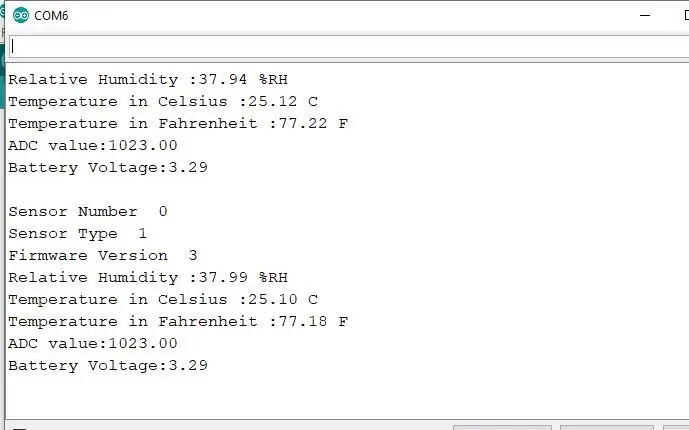 Serial Monitor Çıxışı