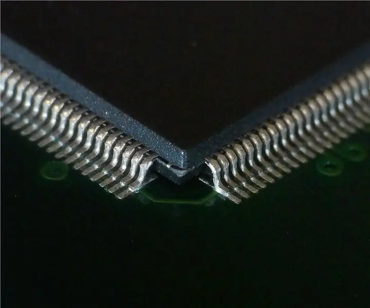 Prerada QFP 120 sa 0,4 mm korakom: 6 koraka