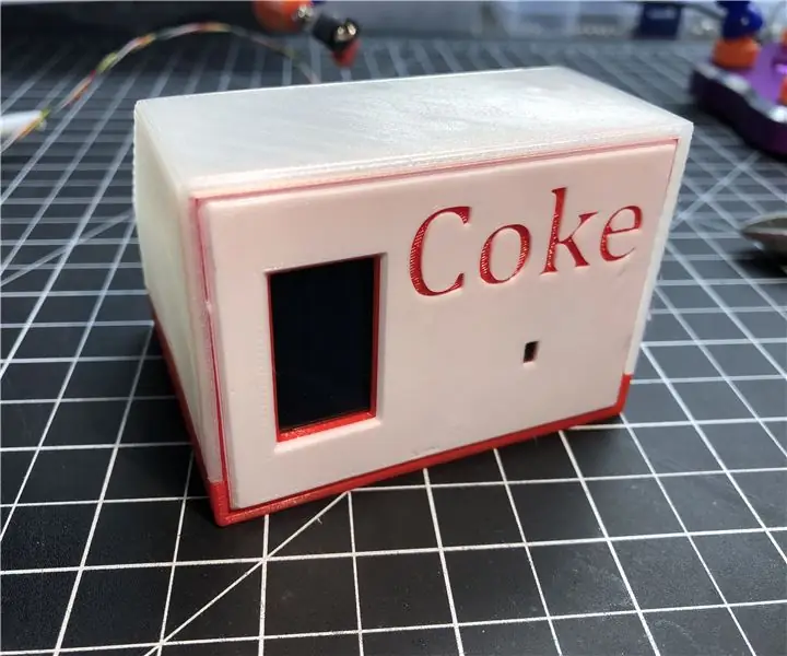 Coke Machine Level Detector - nou met spraak !: 6 stappe (met foto's)