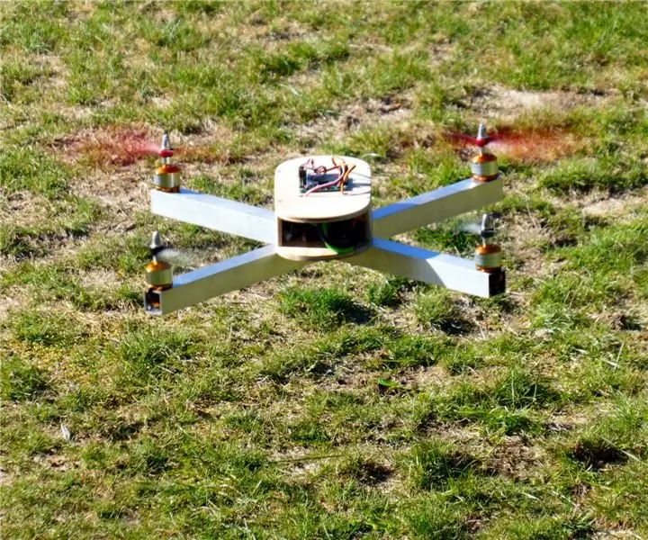 Quadcopter ya kujifanya: Hatua 8 (na Picha)