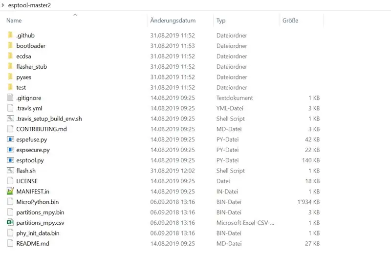 Firmware herunterladen