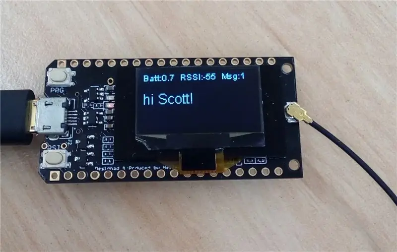 TTGO ESP32 ni sozlash