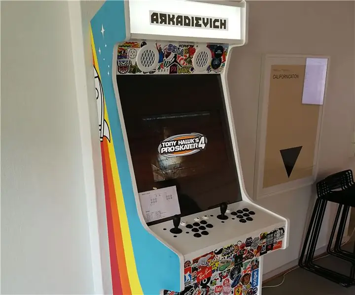 Office Arcade Machine: 9 steg (med bilder)