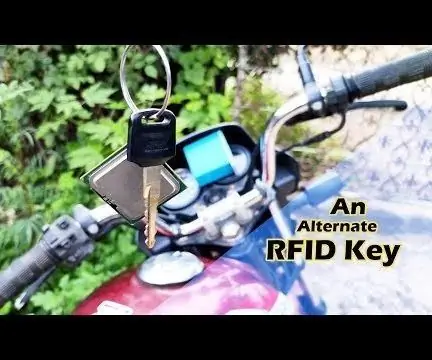 Alternatívny kľúč RFID pre zabezpečenie bicykla: 7 krokov (s obrázkami)