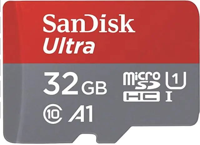 Pripravite pomnilniško kartico MicroSDHC