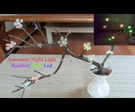 DIY Rainbow RGB Led Tree: 4 passos