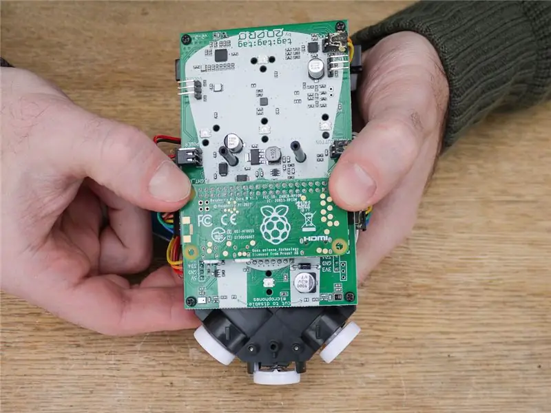 Montage De La Raspberry Pi / Anslutning av Raspberry Pi