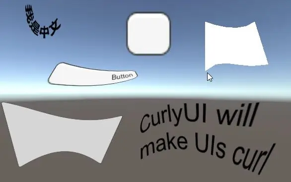 Erstellen einer gekrümmten Benutzeroberfläche in Unity für die virtuelle Realität