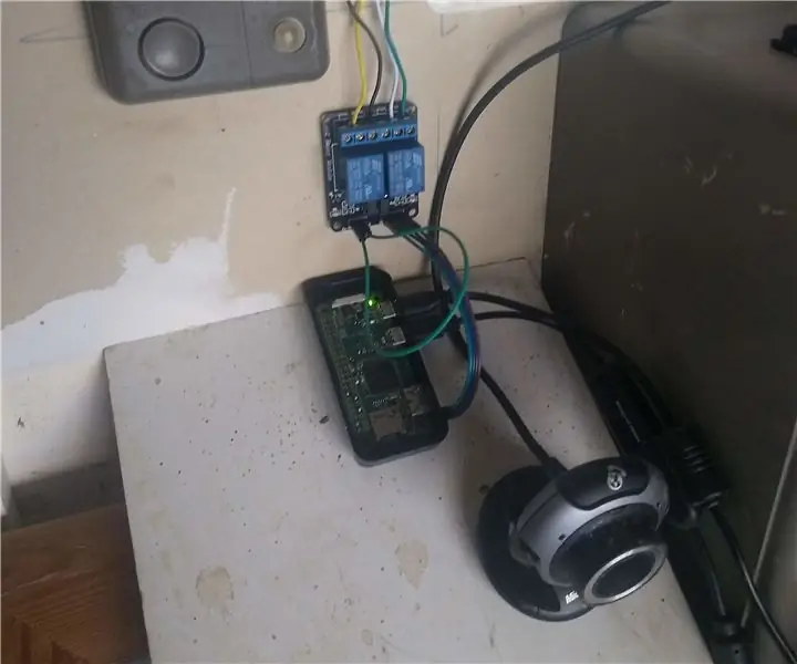 Raspberry Pi Garage Door Opener: 5 stappe