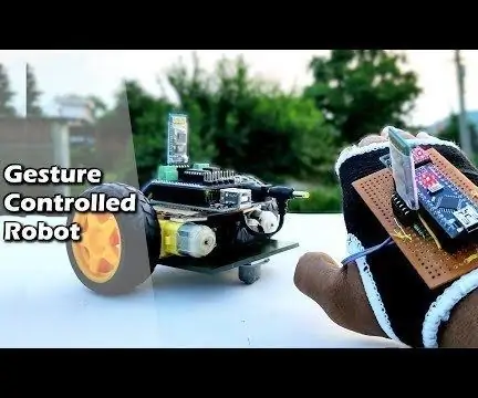 Hareket Kontrollü Robot Yapmanın En Kolay Yolu: 7 Adım (Resimlerle)