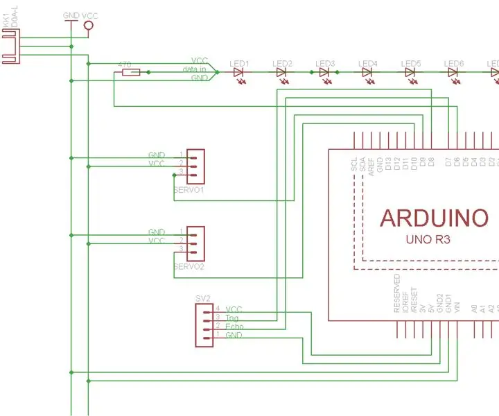 Akustinis sienų modulis „SonicMoiré“: 8 žingsniai