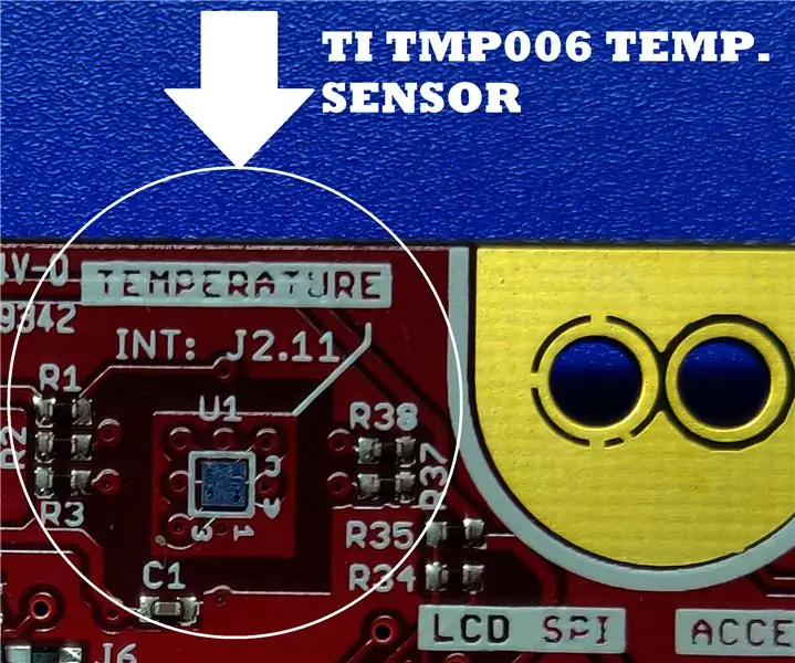 Plan lewendige data van 'n temperatuursensor (TMP006) met behulp van MSP432 LaunchPad en Python: 9 stappe