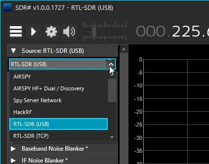 กำลังเรียกใช้ SDR#